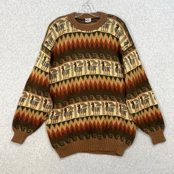 Alpaca Connection Sweater Size XL* 100% Alpaca Wool Pullover Quiet Luxury Cozy - Picture 2 of 16